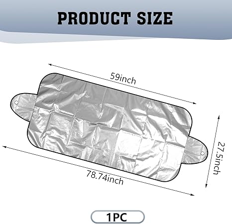 ⏳🔥Special Offer! ⛄️Anti-Ice, Anti-Frost❄️, and Windshield Snow Cover—a four-season snow cover suitable for sedans, SUVs, and trucks.