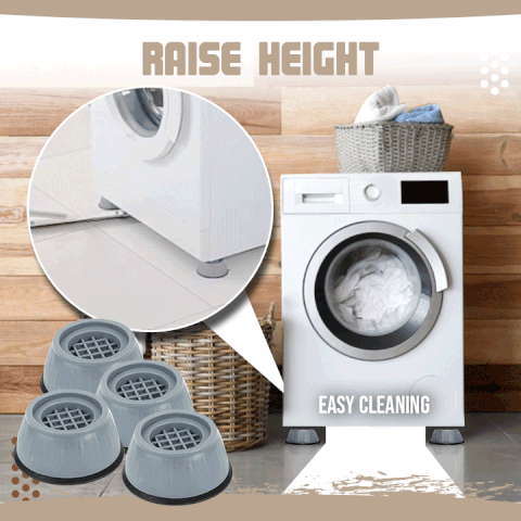 Non-Vibrating Washing Machine Feet