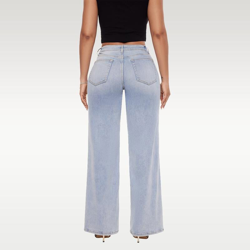 Mid-low Rise Baggy Jeans
