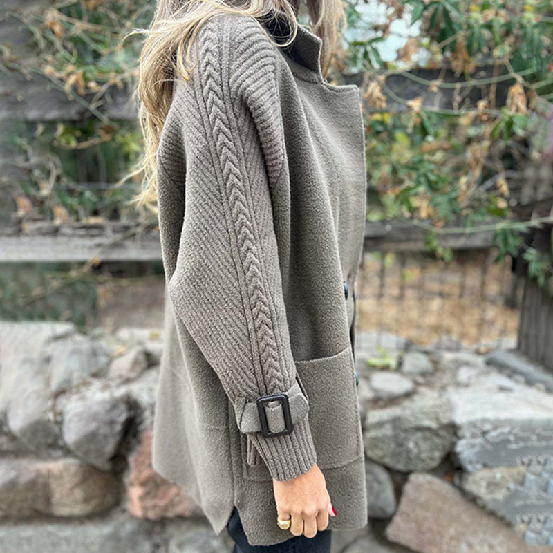 🍂Autumn Promotion 50%💕Women’s Mid-Length Lapel Double Breasted Coat