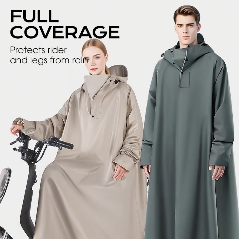 🍂Autumn Promotion 50%💕Full-Length Motorcycle Raincoat