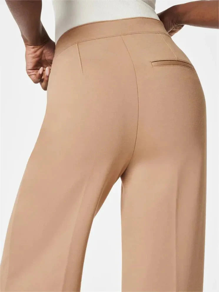 🥰Tummy Control Button Wide Leg Pant