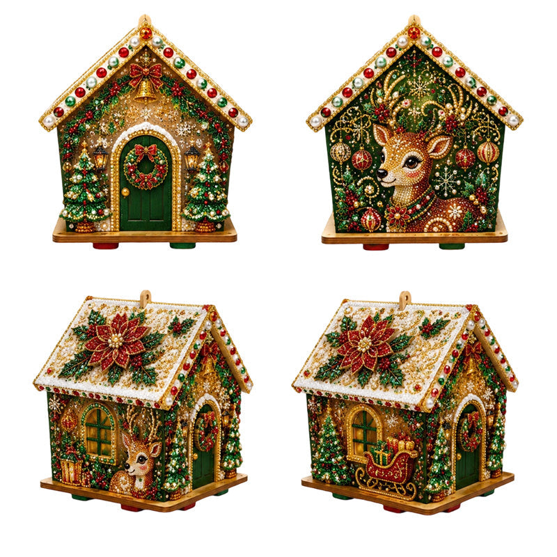 Limited-time 50% off! 🎁 Creative Christmas Crafts | 🎄✨ DIY Beading Kit, create 3D Christmas paintings, 🎅 Make your own 3D Christmas decorations!