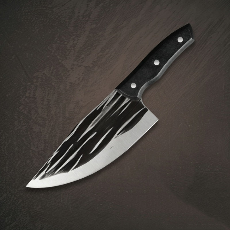 Hot Deal! 50% Off for a Limited Time! A masterpiece by a master blacksmith, designed specifically for cutting hard objects.Ultra-Sharp Kitchen Butcher Knife