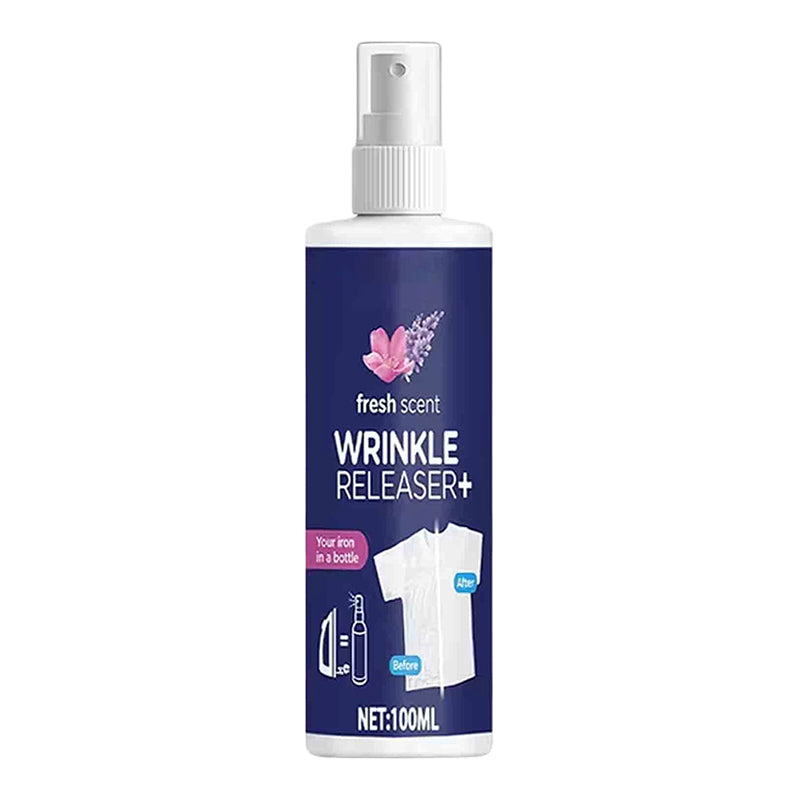 🔥Completely Upgraded!Hot Deal!🎁 50% Off for a Limited Time! This wrinkle-removing spray quickly smooths out wrinkles with just a light spritz, effortlessly solving wrinkle problems on shirts, suits, and dresses.Wrinkle Release Spray For Travel
