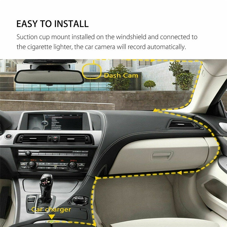 🔥50% Off for a Limited Time🔥!360° Protection for Your Car!1080P Dash Camera for Cars,WiFi version—check anytime!