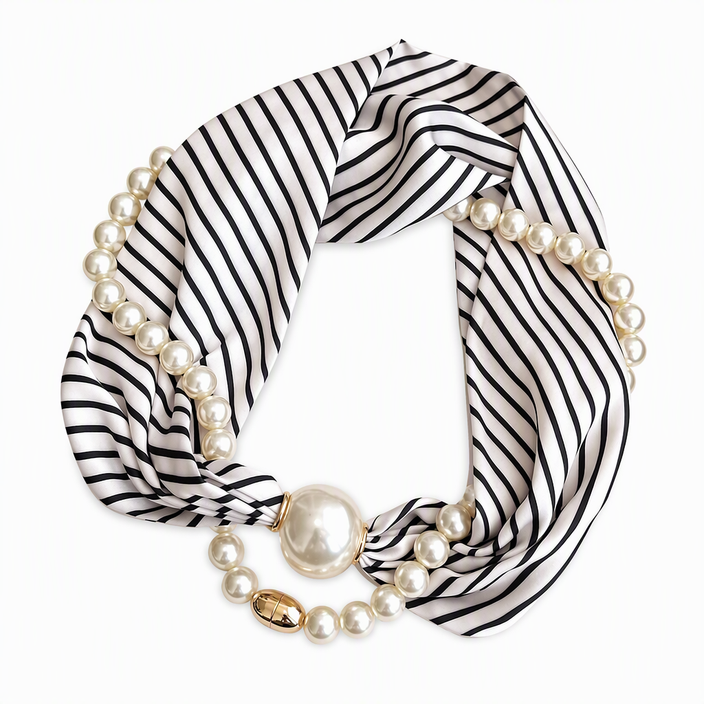 🔥🎁New 49% OFF🔥.Pearl Scarf Necklace