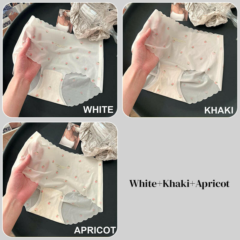 Women’s Ultra-thin Traceless Ice Silk Panties