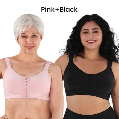 LOSWIE® ShellEase™Bra Comfort Front Closure Bra