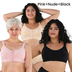 LOSWIE® ShellEase™Bra Comfort Front Closure Bra