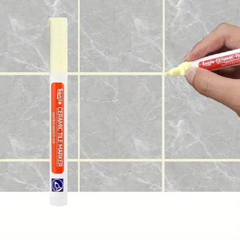🎉 2026 Sale — Over 29,100 Sold!🖊️ Tile Grout Marker Pen – Waterproof ✨
