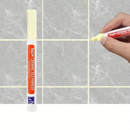 🎉 2026 Sale — Over 29,100 Sold!🖊️ Tile Grout Marker Pen – Waterproof ✨