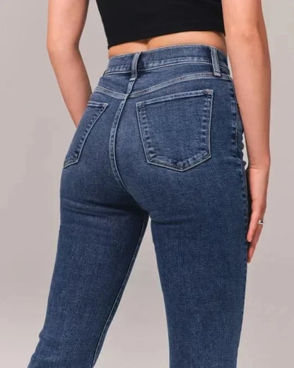 💥Hot Sale 50% OFF💥🔥Tummy Control  Ultra High Rise Stretch Flare Jean👖