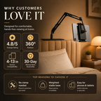 ⏳🔥LIMITED-TIME 50% OFF! ⏰Hidden Bedside Retractable Phone & Tablet Holder🛏️