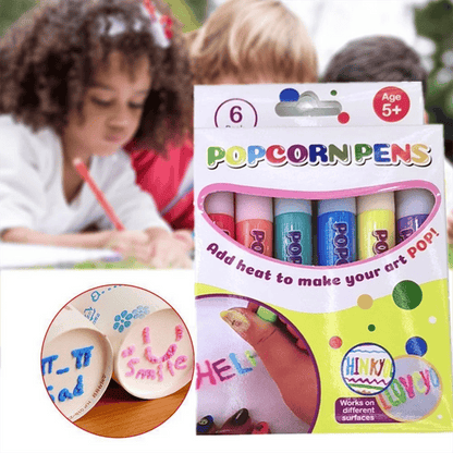 🎁🔮Magic Pen – Draw 3D with one stroke!🎄 DIY Bubble Popcorn Drawing Pens& Buy 1 Get 1 Free 🔥