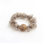 🌟Elegant Rhinestone Mesh Hair Ties💕