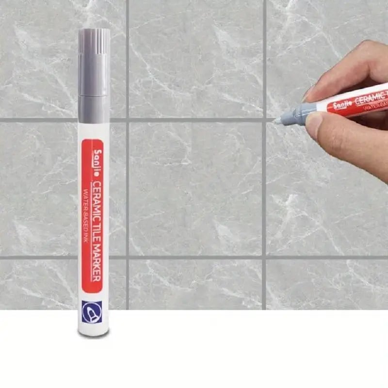 🎉 2026 Sale — Over 29,100 Sold!🖊️ Tile Grout Marker Pen – Waterproof ✨