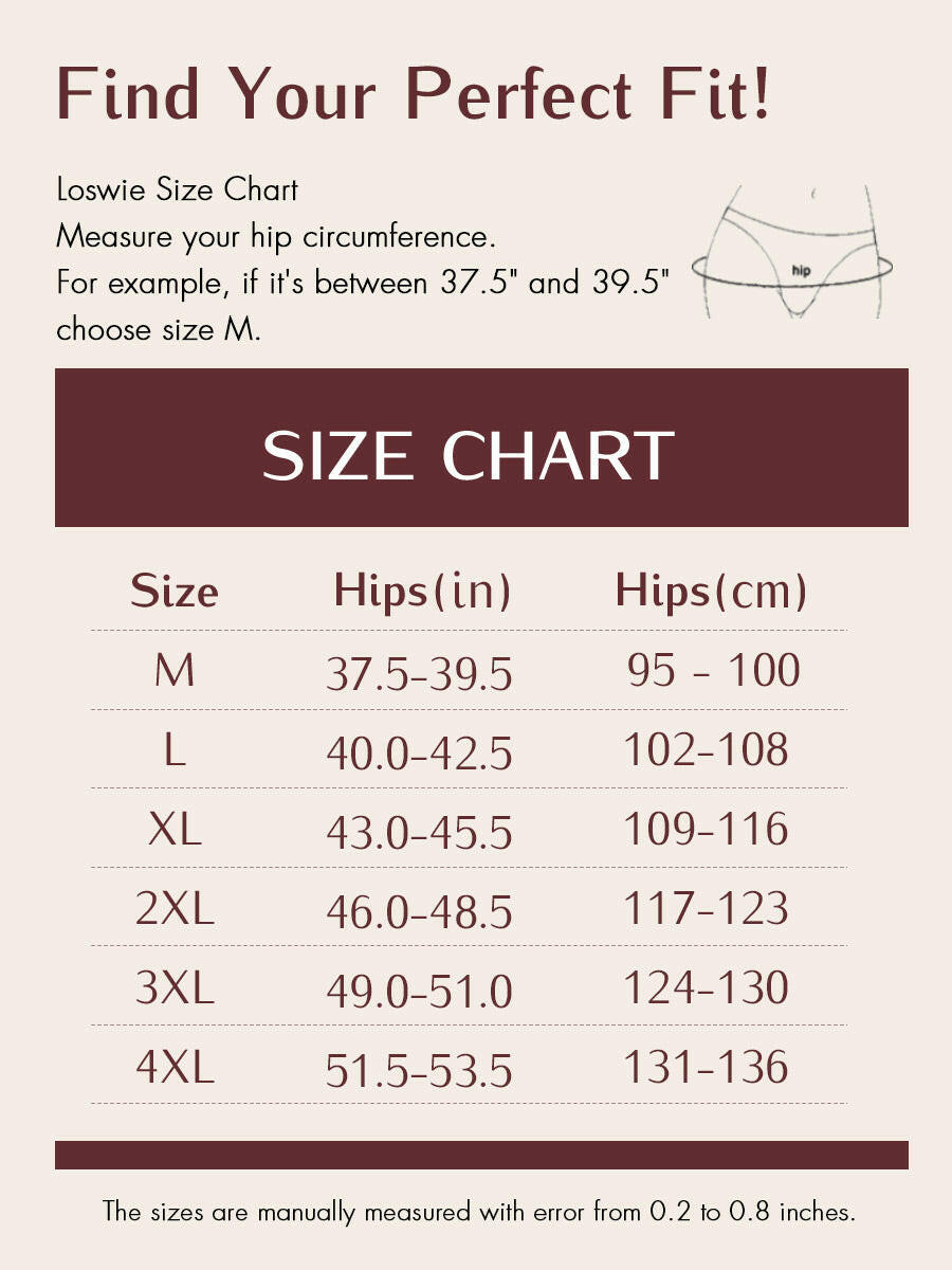 LOSWIE®Women's High-Absorbency ZeroLeak Panties