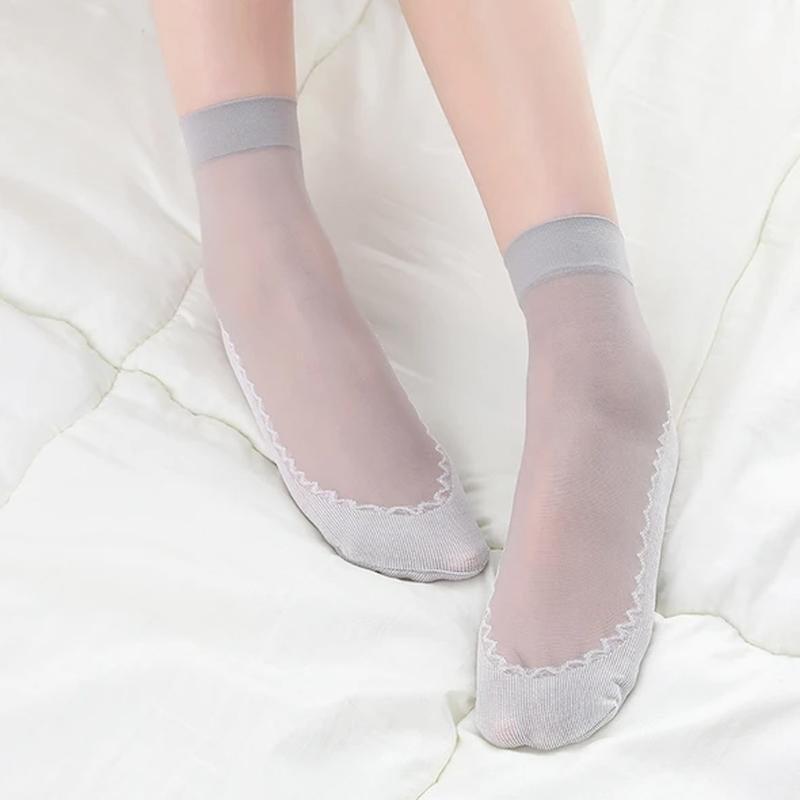 🎁Hot Sale 49% OFF⏳Silky Anti-Slip Cotton Socks