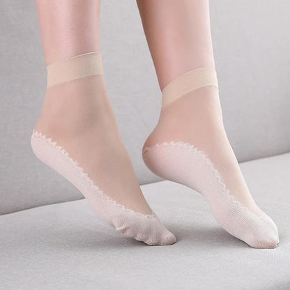 🎁Hot Sale 49% OFF⏳Silky Anti-Slip Cotton Socks