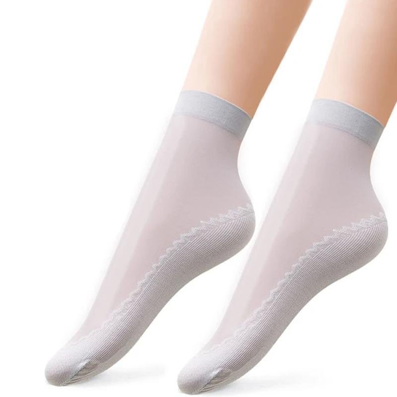 🎁Hot Sale 49% OFF⏳Silky Anti-Slip Cotton Socks