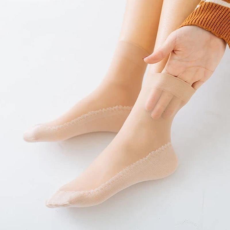 🎁Hot Sale 49% OFF⏳Silky Anti-Slip Cotton Socks