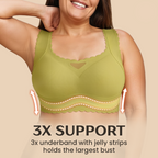 Women’s Seamless Comfortable Bra with Plus Size