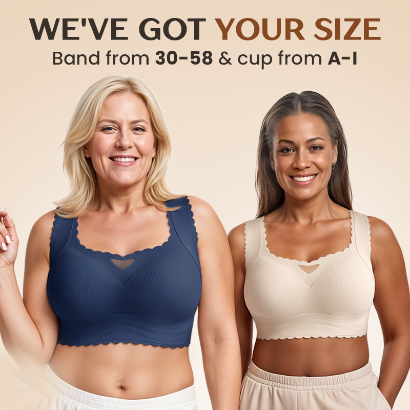 Women’s Seamless Comfortable Bra with Plus Size