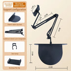 ⏳🔥LIMITED-TIME 50% OFF! ⏰Hidden Bedside Retractable Phone & Tablet Holder🛏️