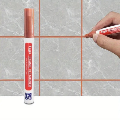 🎉 2026 Sale — Over 29,100 Sold!🖊️ Tile Grout Marker Pen – Waterproof ✨