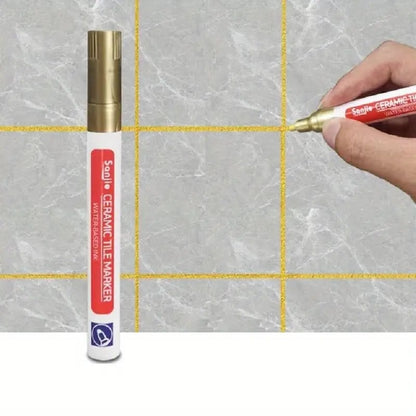 🎉 2026 Sale — Over 29,100 Sold!🖊️ Tile Grout Marker Pen – Waterproof ✨