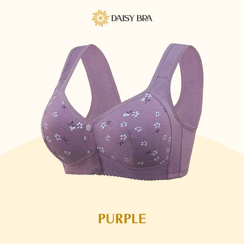 🌹Buy 1 Get 2 Free🌹Daisy Bra – LAST DAY SALE 50% OFF – Comfortable & Convenient Front Button Bra