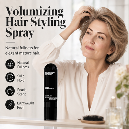 🔥Last day 48% off 🔥.For both men and women——90ml Fluffy Hair Shaping Spray Long Lasting Volumizing Mist with Peach Fragrance