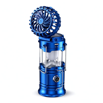 Multifunction Camping Lantern - Solar & DC Rechargeable