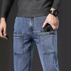 🍂Autumn Sale - 50% Off!💕Comfortable Multi-Pocket High Durable Cargo Jeans👖
