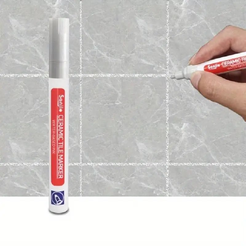 🎉 2026 Sale — Over 29,100 Sold!🖊️ Tile Grout Marker Pen – Waterproof ✨