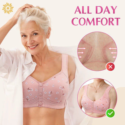 🌹Buy 1 Get 2 Free🌹Daisy Bra – LAST DAY SALE 50% OFF – Comfortable & Convenient Front Button Bra