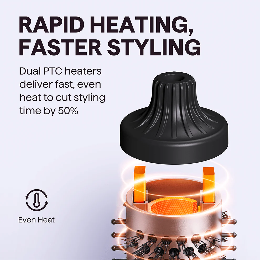 🥳2026 HOT SALE⏰️Up to 50% OFF!! 💇‍♀️✨2-in-1 Hair Fluffy Styling Comb✨Fluffy Volume in Minutes