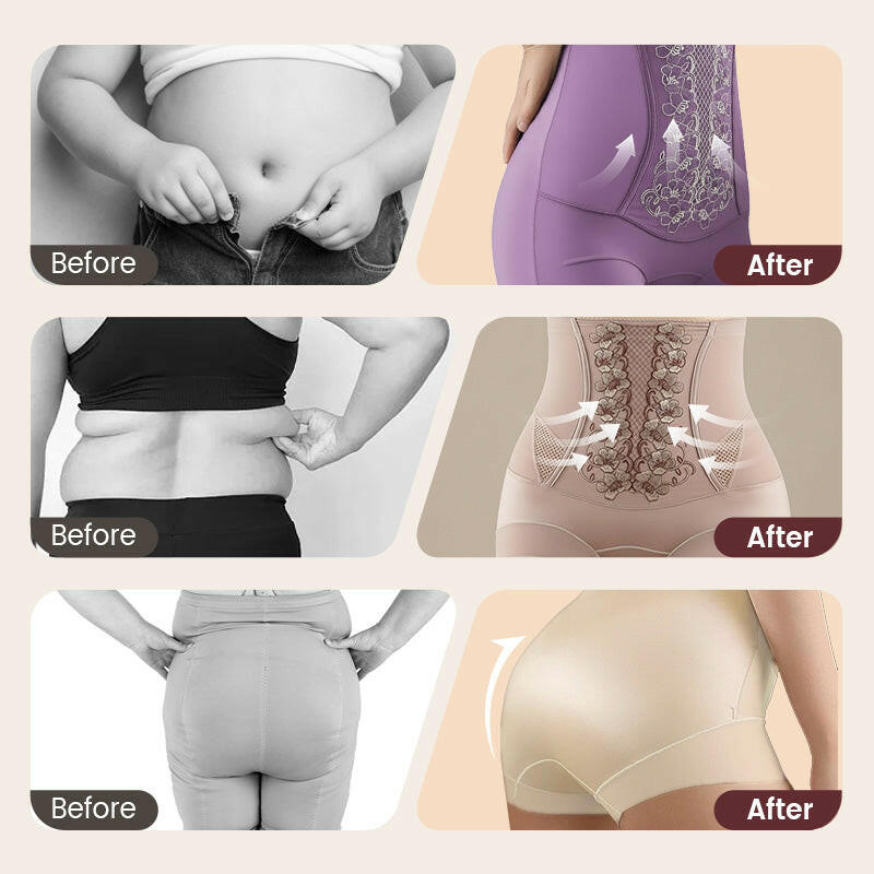 High-Waist Tummy Control Seamless Shapewear