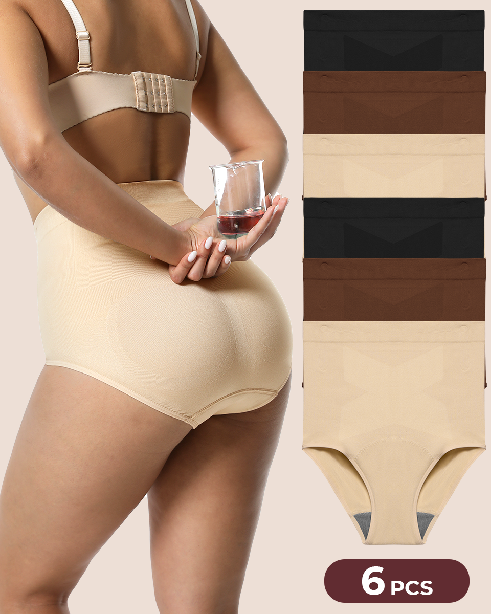 Tummy Control Shaping Leakproof Briefs