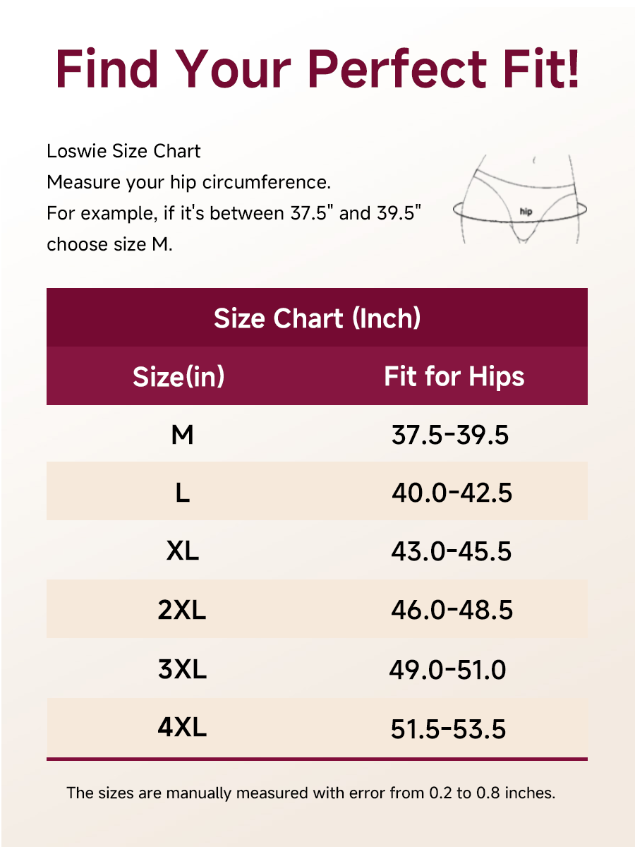 LOSWIE®Women's High-Absorbency Leak-Proof Panties