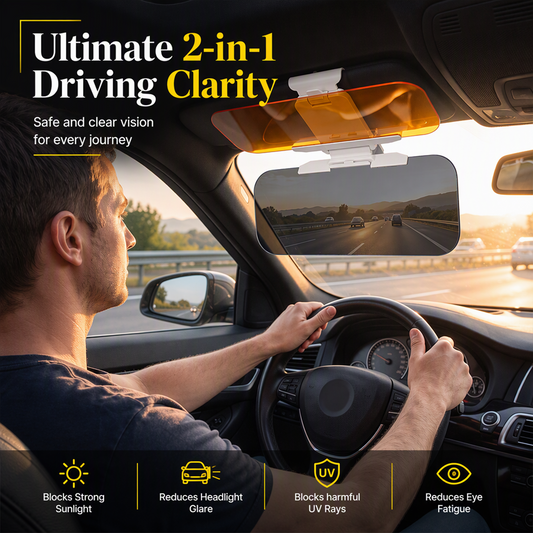🔥🎁New 49% OFF🔥Car Anti-Glare Visor for Day & Night