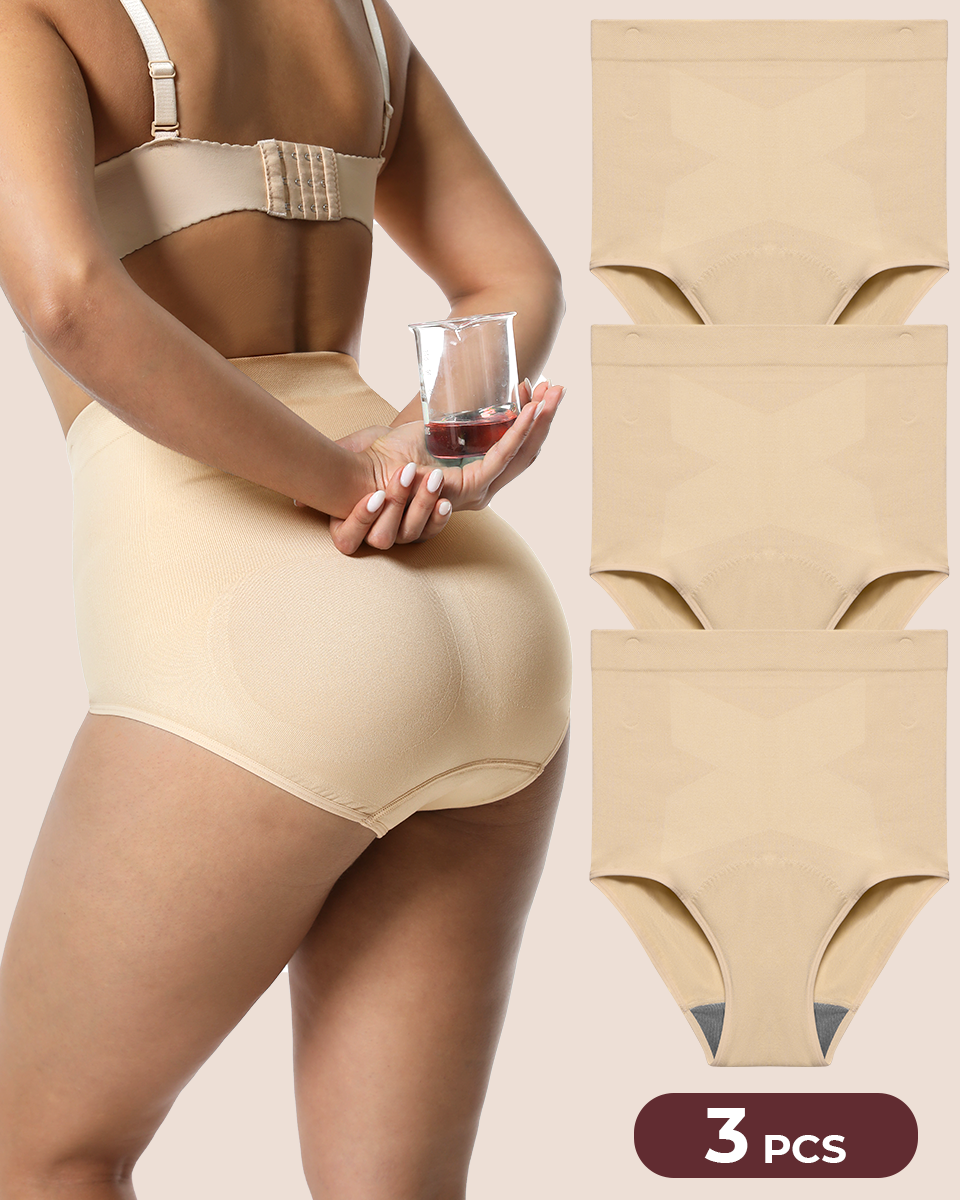 Tummy Control Shaping Leakproof Briefs