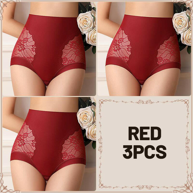 🎀50%OFF New Year Sale🎀Women’s High-Waist Lace Seamless Stretch Silky Underwear