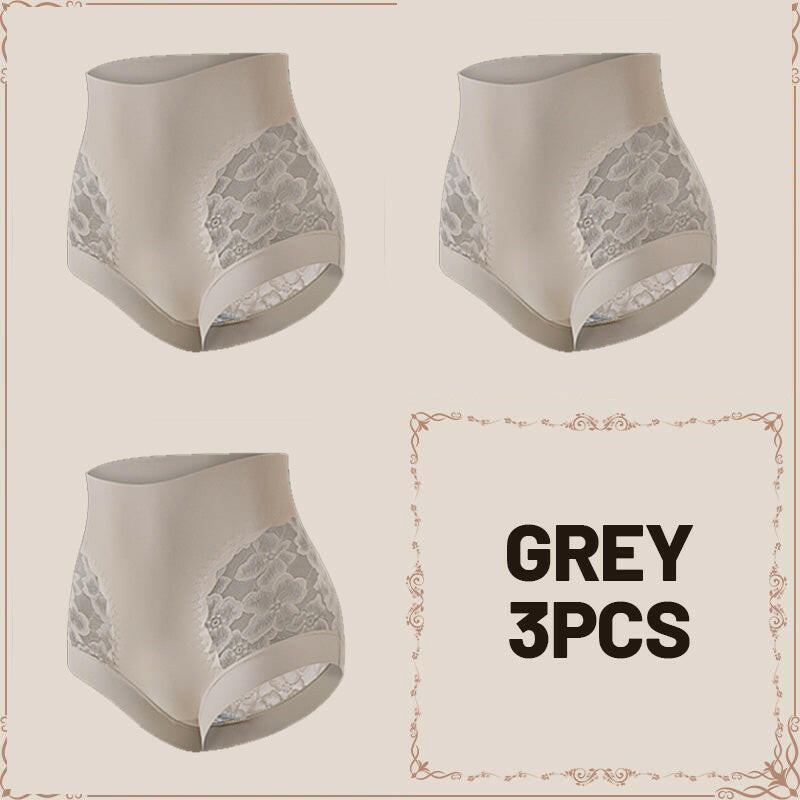 🎀50%OFF New Year Sale🎀Women’s High-Waist Lace Seamless Stretch Silky Underwear