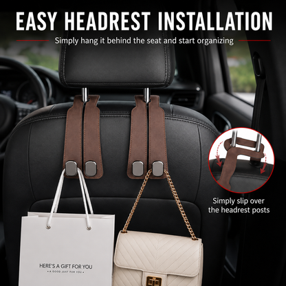 LAST DAY - BUY MORE GET MORE FREE 🧥Seat Back Hanger – Perfect for Bags, Coats & More