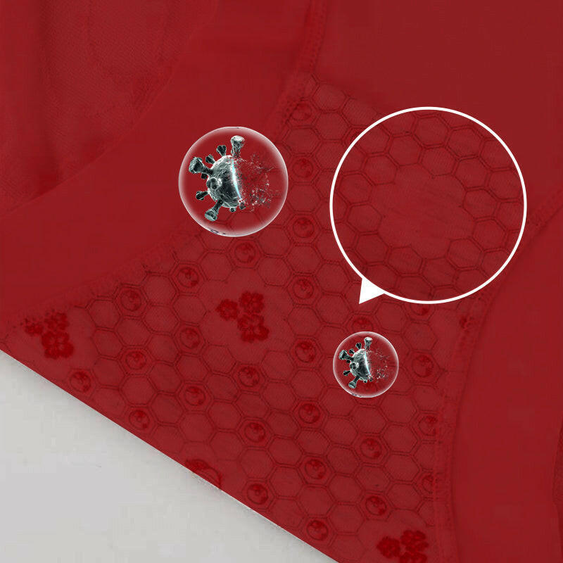 🎀50%OFF New Year Sale🎀Women’s High-Waist Lace Seamless Stretch Silky Underwear