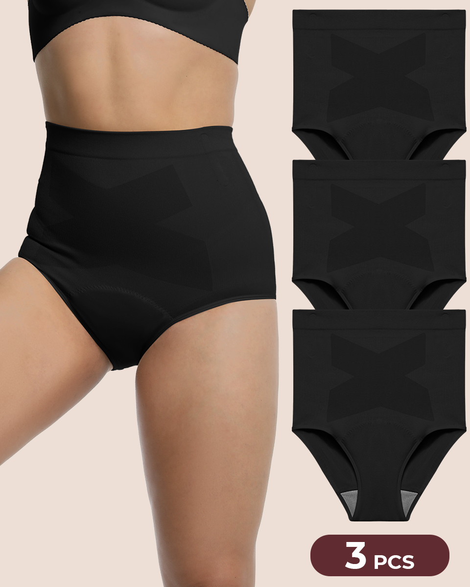 Tummy Control Shaping Leakproof Briefs