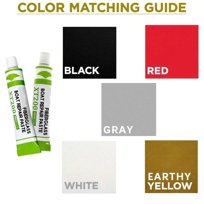 🚤 Richvrd Fiberglass Repair Paste for Boats – Quick Gelcoat Repair, Marine Grade, Easy to Apply ✨