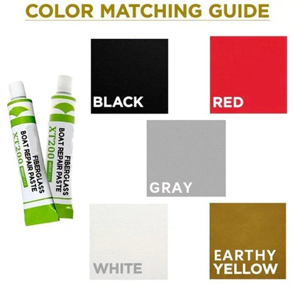 🚤 Richvrd Fiberglass Repair Paste for Boats – Quick Gelcoat Repair, Marine Grade, Easy to Apply ✨